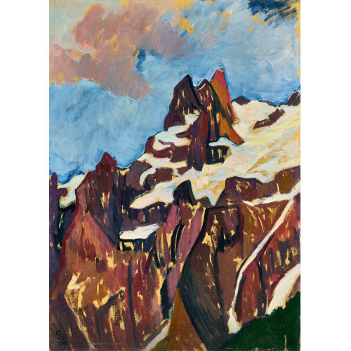 GIOVANNI GIACOMETTI : 'Piz Bacone II' (DOBIASCHOFSKY AUKTIONEN AG)