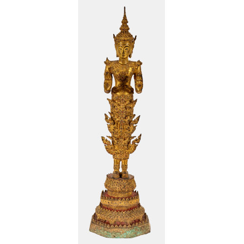 BUDDHA : Thailand, 19. Jh (DOBIASCHOFSKY AUKTIONEN AG)