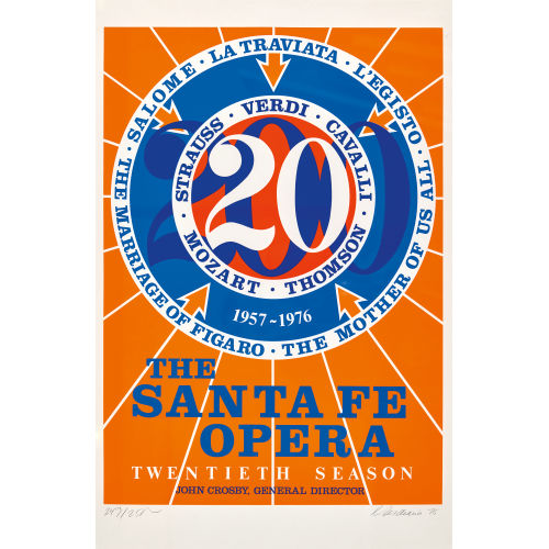 ROBERT (EIGTL. CLARK INDIANA : 'The Santa Fe Opera' (DOBIASCHOFSKY AUKTIONEN AG)
