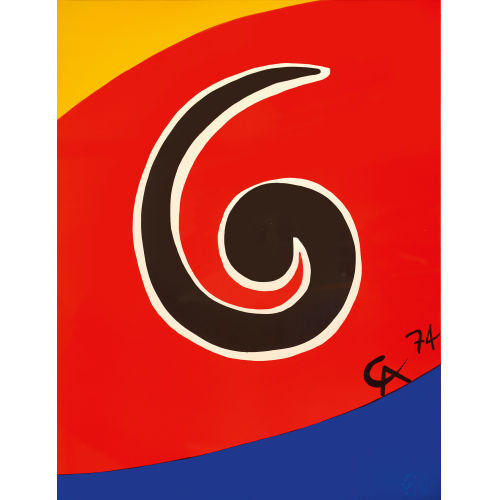 ALEXANDER CALDER : Aus: 'The Flying Colors Collection' (DOBIASCHOFSKY AUKTIONEN AG)