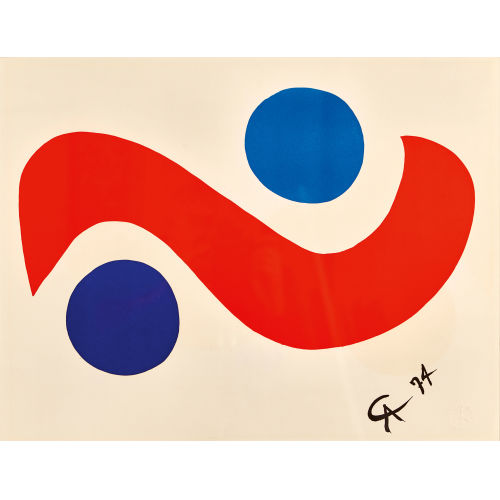 ALEXANDER CALDER : Aus: 'The Flying Colors Collection' (DOBIASCHOFSKY AUKTIONEN AG)