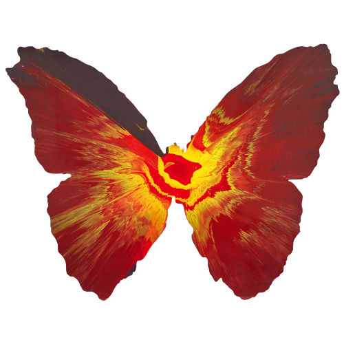 DAMIEN HIRST : Spin Painting (Butterfly) (DOBIASCHOFSKY AUKTIONEN AG)
