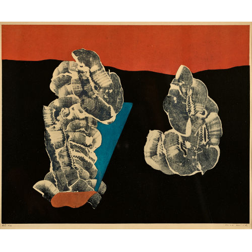 MAX ERNST : 'Fleurs coquillages' (DOBIASCHOFSKY AUKTIONEN AG)