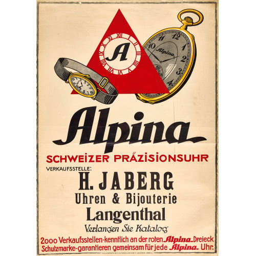 ANONYM : 'Alpina Schweizer Pr�zisionsuhr' (DOBIASCHOFSKY AUKTIONEN AG)
