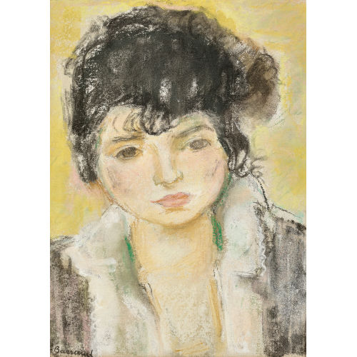 MAURICE BARRAUD : Portrait d'une femme (DOBIASCHOFSKY AUKTIONEN AG)