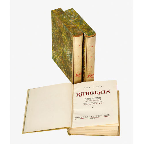 YVES BRAYER : Fran�ois Rabelais: 'Oeuvres compl�tes' (DOBIASCHOFSKY AUKTIONEN AG)