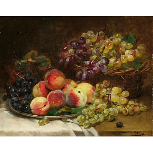 DOMINIQUE HUBERT ROZIER : Nature morte aux fruits (DOBIASCHOFSKY AUKTIONEN AG)