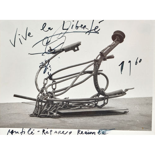 JEAN TINGUELY : 'Vive la libert�' (DOBIASCHOFSKY AUKTIONEN AG)