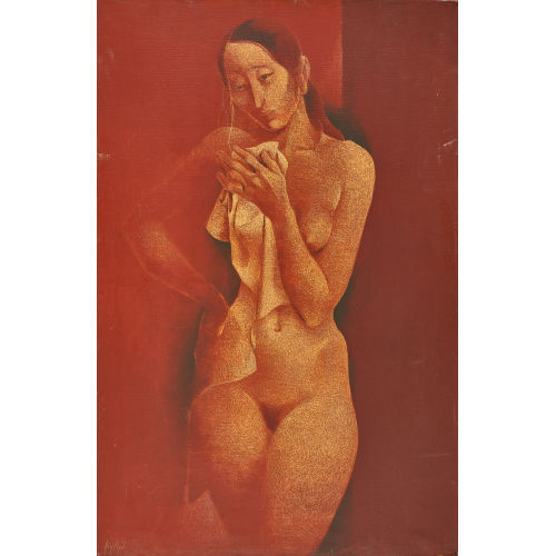 MANOLO RUIZ PIPO : Femme nue (DOBIASCHOFSKY AUKTIONEN AG)