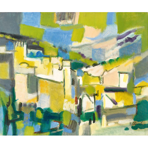 JEAN CHEVOLLEAU : 'Tol�de au pont San Martin' (DOBIASCHOFSKY AUKTIONEN AG)