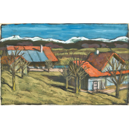 FRED STAUFFER : 'Bei Heitenried' (DOBIASCHOFSKY AUKTIONEN AG)