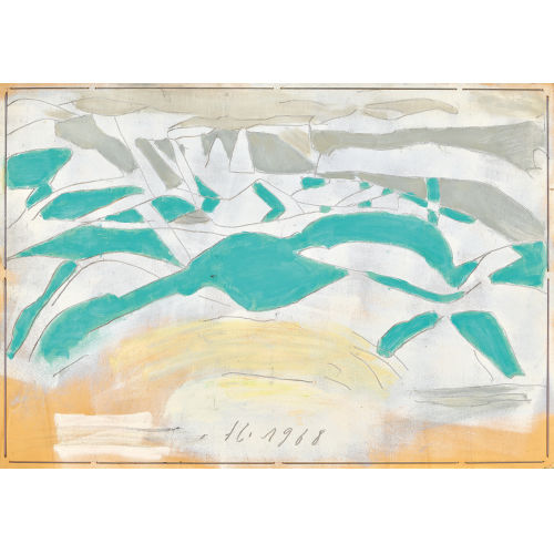 FRANZ EGGENSCHWILER : 'Kreuz- und Querlandschaft' (DOBIASCHOFSKY AUKTIONEN AG)
