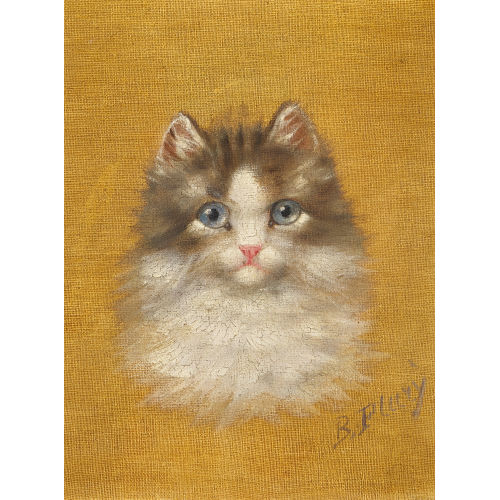 BURKHARD (GEN. KATZEN-FLURY) FLURY : Katze (DOBIASCHOFSKY AUKTIONEN AG)