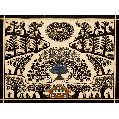 LOUIS DAVID SAUGY : Auf der Jagd (DOBIASCHOFSKY AUKTIONEN AG)