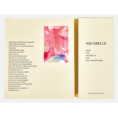 ROLF WINNEWISSER : 'Aquarelle' (DOBIASCHOFSKY AUKTIONEN AG)