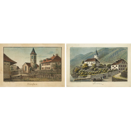 JAKOB SAMUEL WEIBEL : Konvolut (DOBIASCHOFSKY AUKTIONEN AG)