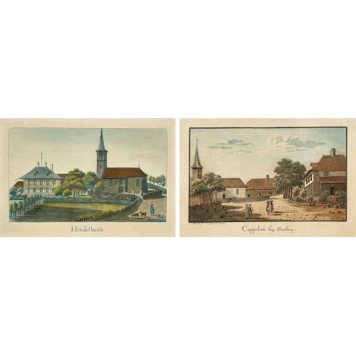 JAKOB SAMUEL WEIBEL : Konvolut (DOBIASCHOFSKY AUKTIONEN AG)