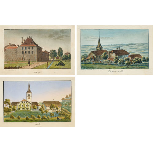 JAKOB SAMUEL WEIBEL : Konvolut (DOBIASCHOFSKY AUKTIONEN AG)