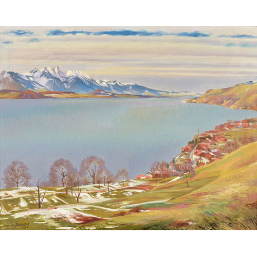 MARCUS JACOBI : 'Letzter Schnee' (DOBIASCHOFSKY AUKTIONEN AG)