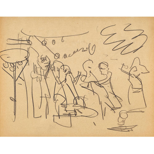 ALBERT M�LLER : Fig�rliche Szene (DOBIASCHOFSKY AUKTIONEN AG)