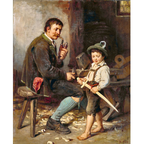 RUDOLF EPP : Der stolze Knabe (DOBIASCHOFSKY AUKTIONEN AG)