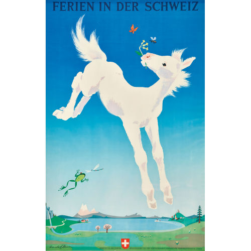 DONALD BRUN : 'Ferien in der Schweiz' (DOBIASCHOFSKY AUKTIONEN AG)