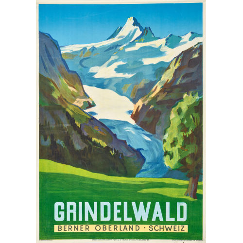 HANS JEGERLEHNER : 'Grindelwald' (DOBIASCHOFSKY AUKTIONEN AG)