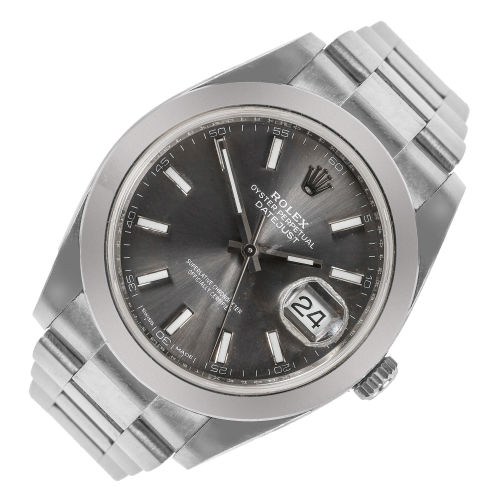 ROLEX : Herrenarmbanduhr 'Oyster Perpetual Datejust' (DOBIASCHOFSKY AUKTIONEN AG)