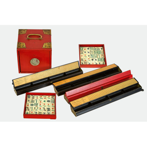MAH-JONGG-SPIEL : China, 1. H�lfte 20. Jh (DOBIASCHOFSKY AUKTIONEN AG)