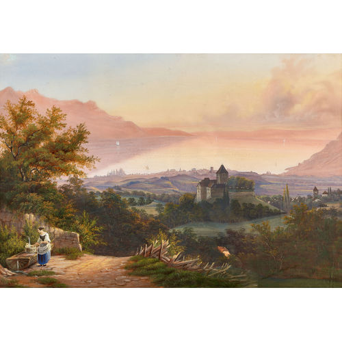 H. MEYER : 'Blonay sur Vevey' (DOBIASCHOFSKY AUKTIONEN AG)