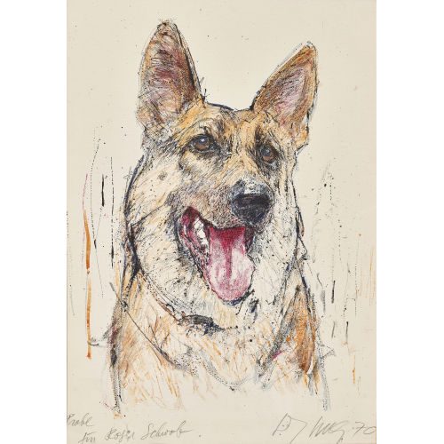 FRITZ HUG : Wolfshund (DOBIASCHOFSKY AUKTIONEN AG)