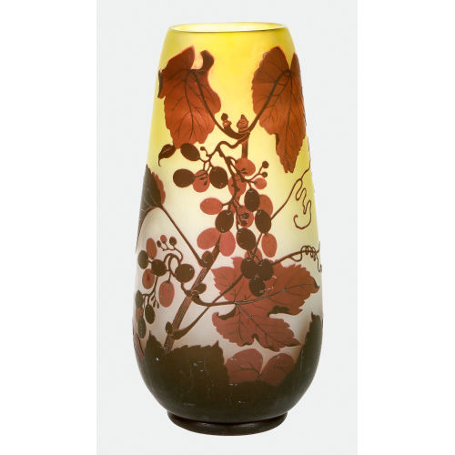 VASE : Weisswasser, um 1918-1929 (Arsall, Vereinigte Lausitzer Glaswerke) (DOBIASCHOFSKY AUKTIONEN AG)