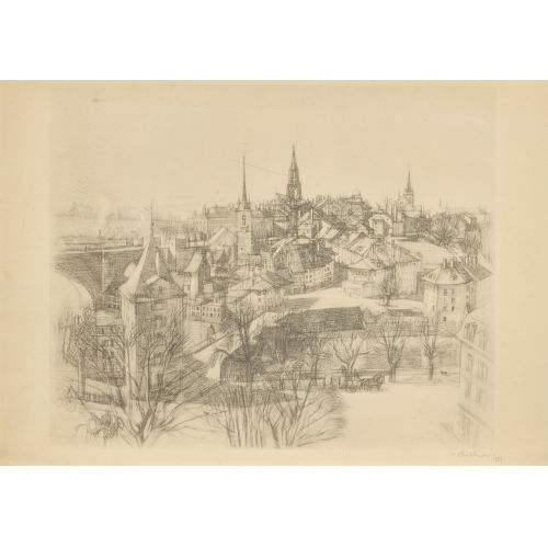 MAX VON M�HLENEN : Die Altstadt von Bern (DOBIASCHOFSKY AUKTIONEN AG)