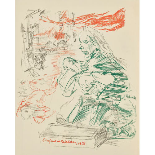 OSKAR KOKOSCHKA : 'L'enfant de Bethl�em' (DOBIASCHOFSKY AUKTIONEN AG)