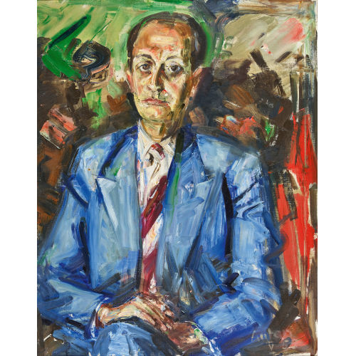 ANTON R�DERSCHEIDT : Portr�t des Zahnarztes Beppo Galli (DOBIASCHOFSKY AUKTIONEN AG)