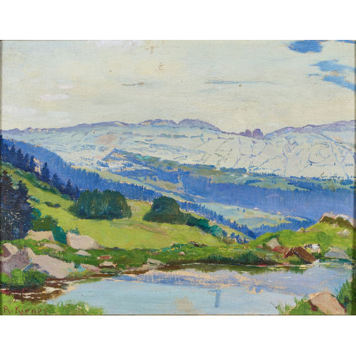 ROBERT KIENER : 'Schrattenflue' (DOBIASCHOFSKY AUKTIONEN AG)