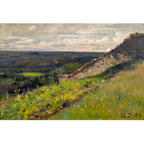 LORENZO DELLEANI : Paesaggio (DOBIASCHOFSKY AUKTIONEN AG)