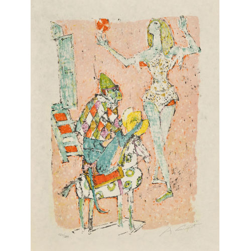 ALOIS CARIGIET : 'Jongleuse' (DOBIASCHOFSKY AUKTIONEN AG)