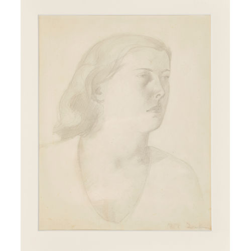RODOLPHE TH�OPHILE BOSSHARD : Jeune femme (DOBIASCHOFSKY AUKTIONEN AG)