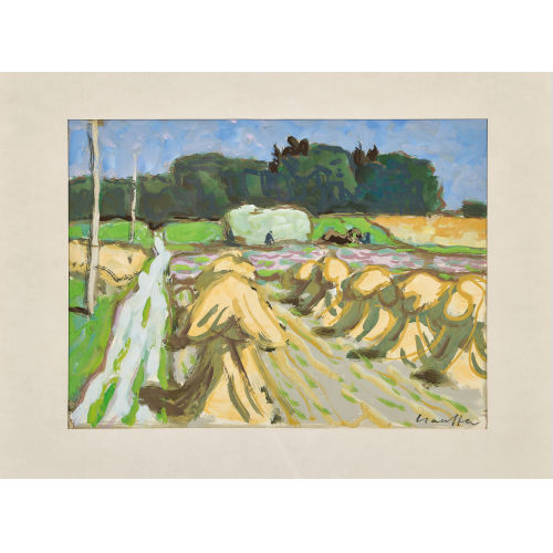 FRED STAUFFER : 'Bei M�nchenwyler' (DOBIASCHOFSKY AUKTIONEN AG)