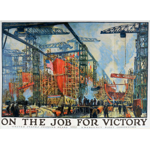 JONAS LIE : 'On the Job for Victory' (DOBIASCHOFSKY AUKTIONEN AG)
