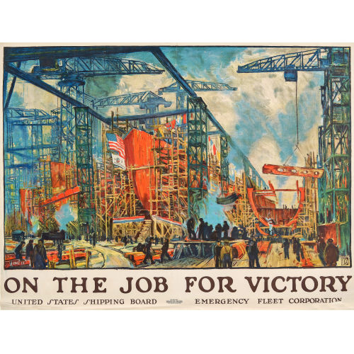 JONAS LIE : 'On the Job for Victory' (DOBIASCHOFSKY AUKTIONEN AG)