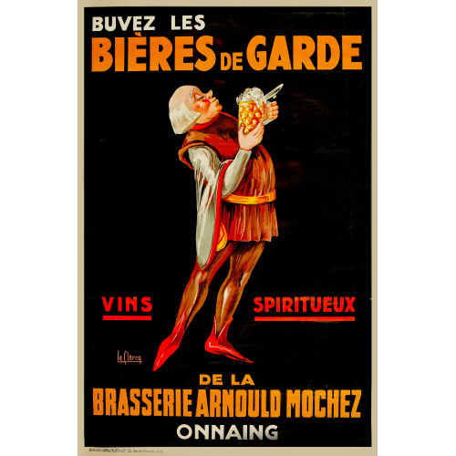 LECLERCQ : 'Buvez les Bi�res de Garde' (DOBIASCHOFSKY AUKTIONEN AG)