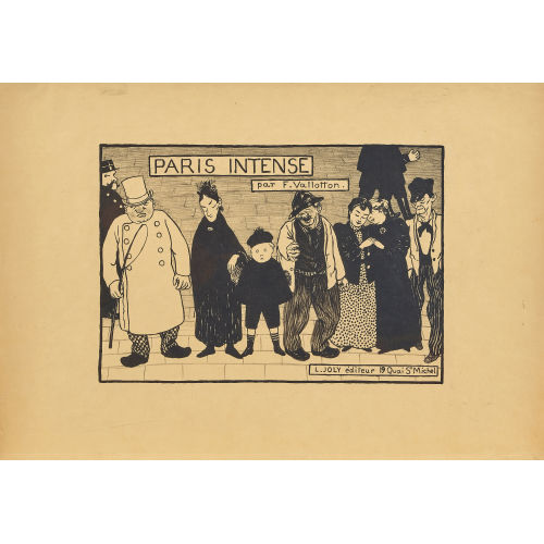F�LIX VALLOTTON : 'Paris - Intense' (DOBIASCHOFSKY AUKTIONEN AG)