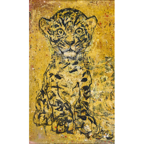 FRITZ HUG : Junger Leopard (DOBIASCHOFSKY AUKTIONEN AG)