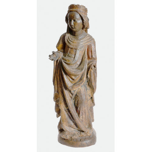 UM 1420-1430 BURGUND : Heilige Barbara (DOBIASCHOFSKY AUKTIONEN AG)