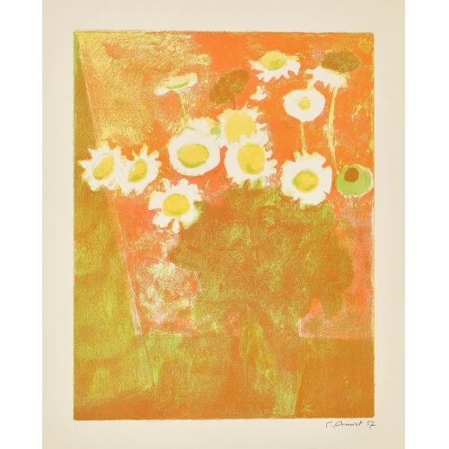 CUNO AMIET : 'Blumenstillleben: Margeriten' (DOBIASCHOFSKY AUKTIONEN AG)