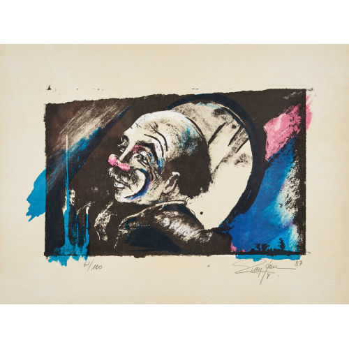 ROLF KNIE : 'Clownportraits III' (DOBIASCHOFSKY AUKTIONEN AG)