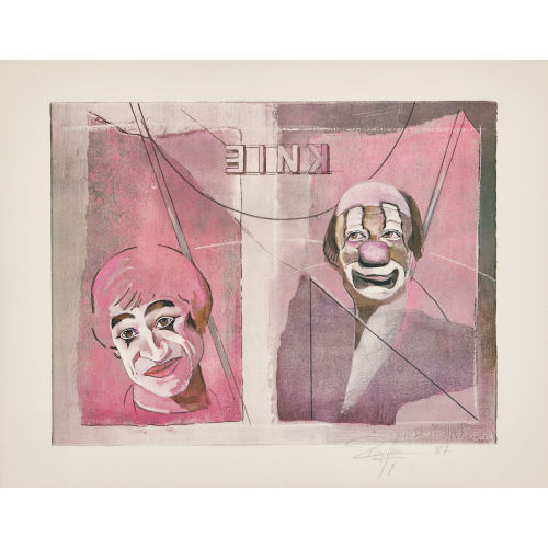 ROLF KNIE : 'Clownportraits' (DOBIASCHOFSKY AUKTIONEN AG)