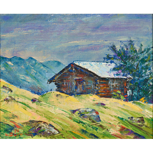 LOUIS D�RR : Bergh�tte (DOBIASCHOFSKY AUKTIONEN AG)